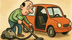 Виц: Винаги, преди да се кача в колата