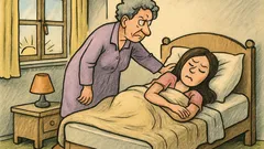 Виц: Свекърва буди снаха си...