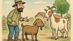 Виц: Защо козелът ви е без рога