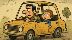 Виц: Дете пита баща си: