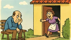 Виц: Когато на един мъж му е зле