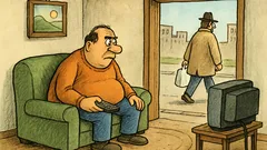 Виц: Преди години, по време на рекламите...