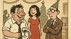 Виц: Коледните банкети наближават, помнете с кого работите