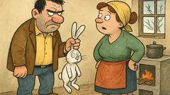 Виц: Мъж носи заек вкъщи, жената мрънка