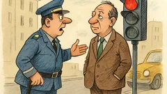 Виц: Катаджия спира нарушител, който твърди…