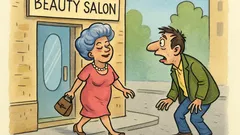 Виц: Надпис пред салон за красота гласи