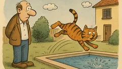 Виц: Как е на английски котката…?