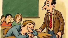 Виц: – Говорите ли, докато спите?