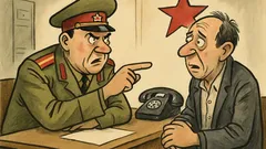 Виц: По съветско време викат руснак в КГБ