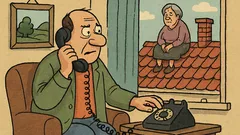 Виц: Жена звъни на мъжа си от чужбина