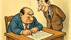 Виц: Съвет, не подписвайте нищо, преди